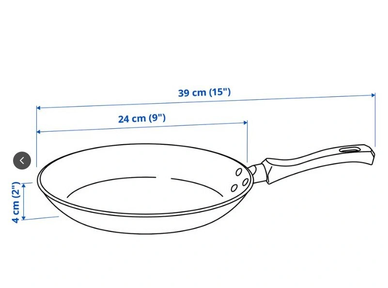IKEA TAGGHAJ Non-Stick Frying Pan (24 cm) - photo 2