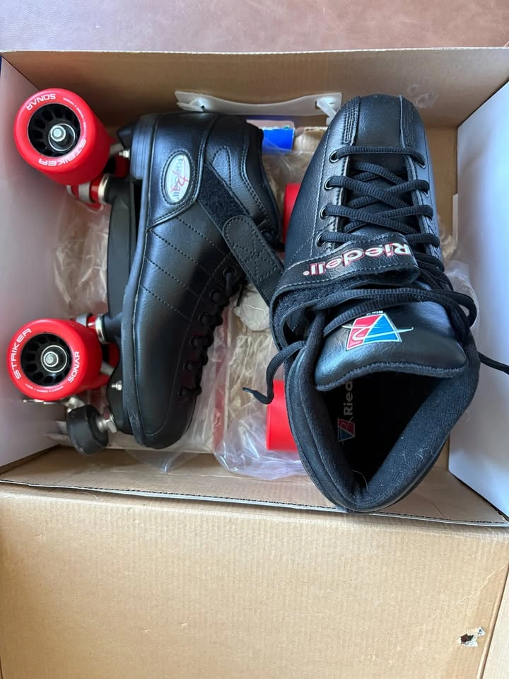 NEW UNISEX RIEDELL R3 Cayman SIZE 9 ROLLER DERBY SKATES - photo 2