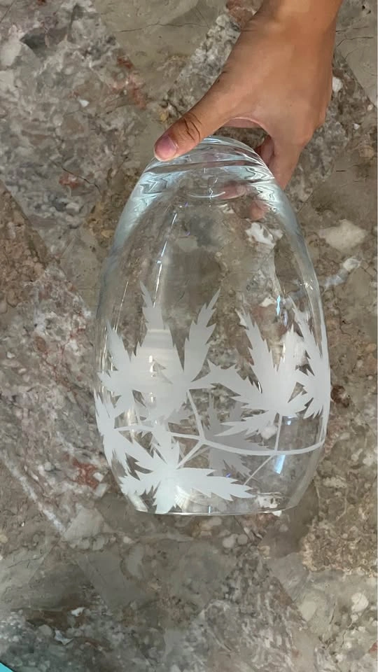 Vintage Bohemia Czech Crystal Vase - photo 2