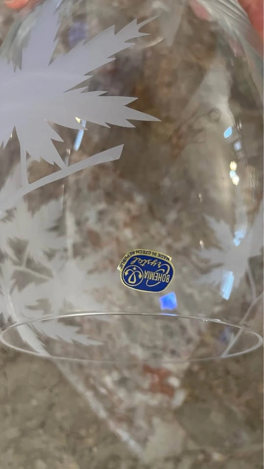 Vintage Bohemia Czech Crystal Vase - photo 3