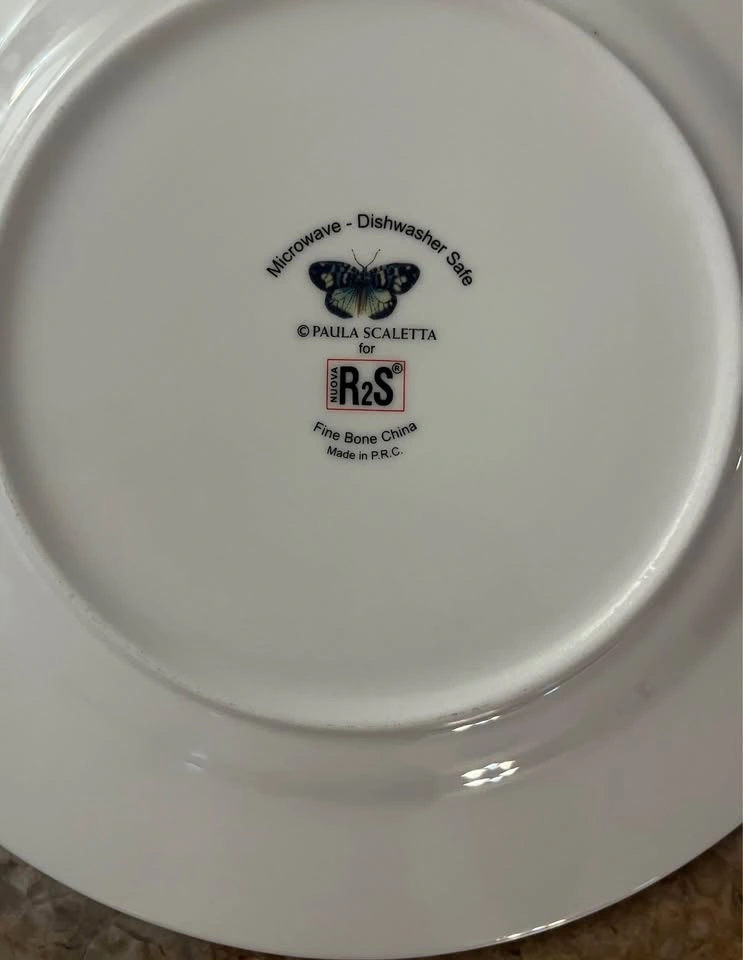 Antique “222 Fifth Fruit Market” Fine China Plates Collection - photo 2