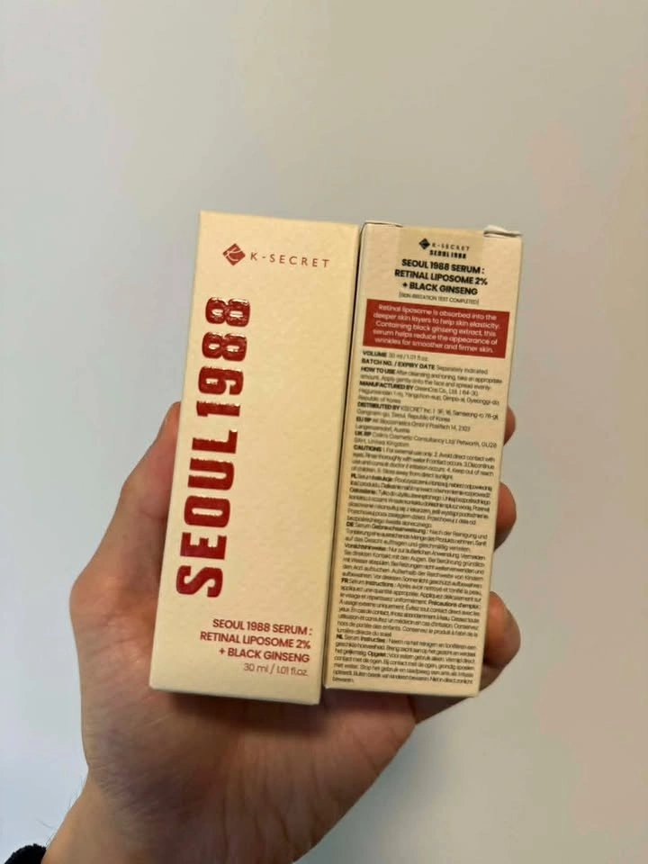 K-Secret - Seoul 1988 Serum: Retinal Liposome 2% + Black Ginseng