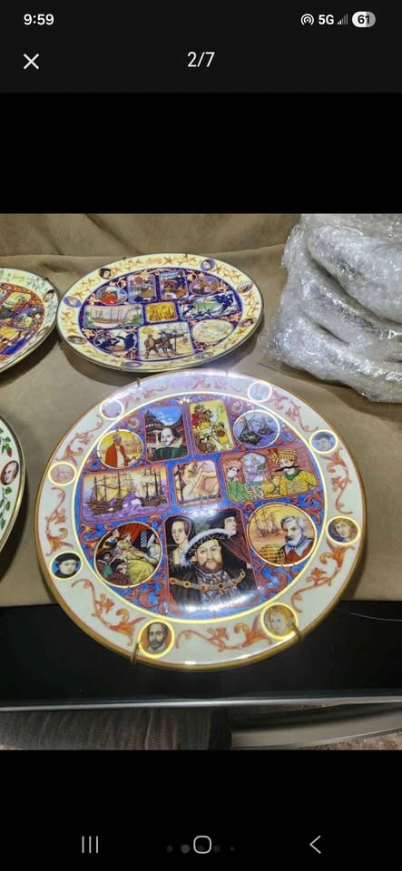 Rare Complete 10-Plate Set: Royal Doulton "The Millennium Collec - photo 3