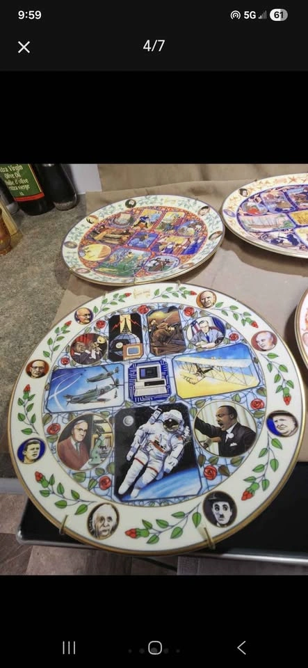 Rare Complete 10-Plate Set: Royal Doulton "The Millennium Collec - photo 5