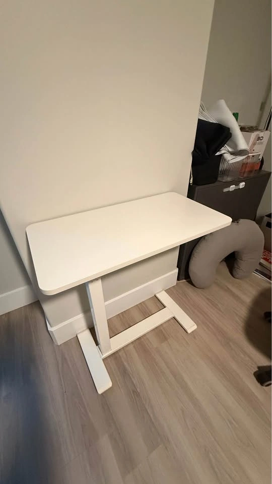 IKEA BOLLSIDAN Adjustable Laptop Stand / Standing Desk - White - photo 2