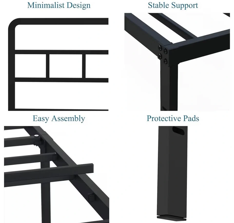 King Size Metal Bed Frame - photo 4