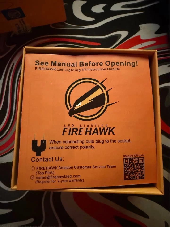Firehawk LED Headlight Bulbs Kit – New in Box - photo 2