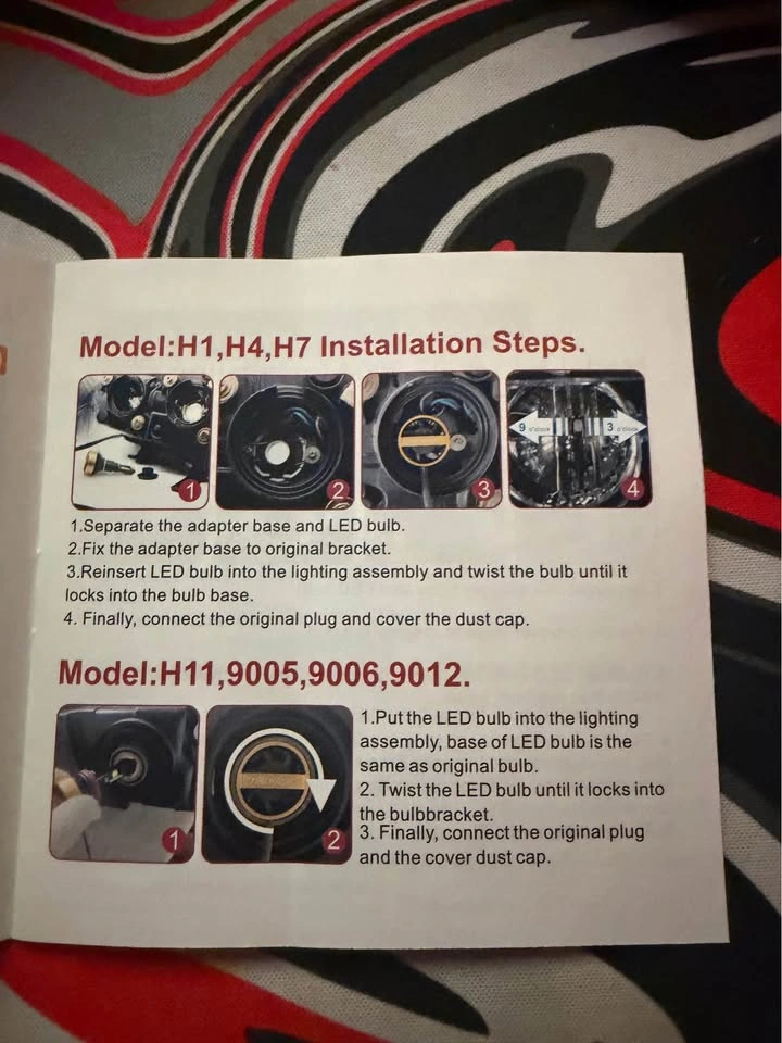 Firehawk LED Headlight Bulbs Kit – New in Box - photo 5