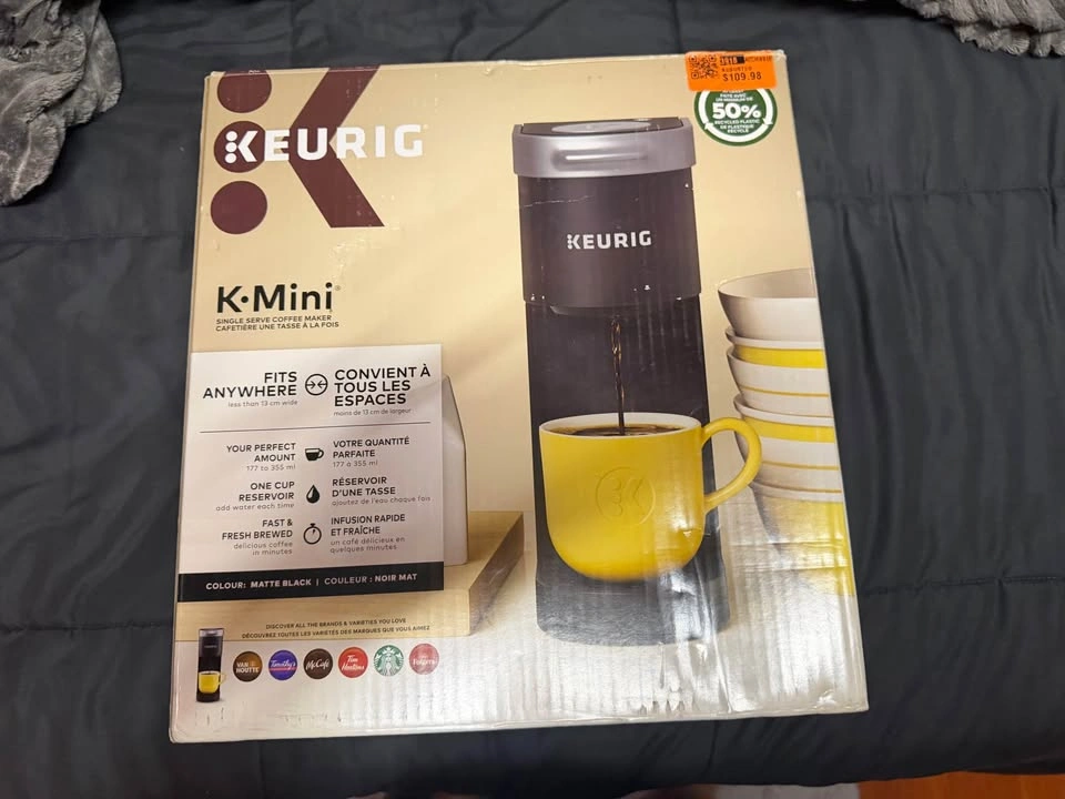 NEW Keurig K-Mini Single Serve Coffee Maker – Black - photo 2