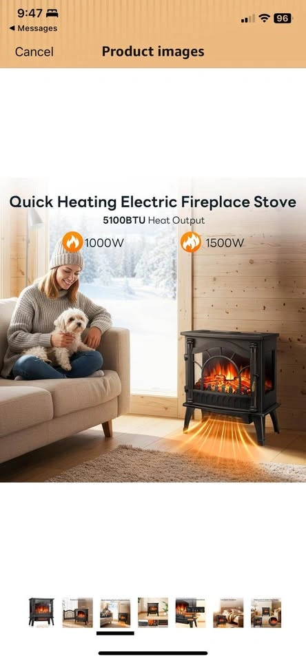 Electric Heater- NEW IN BOX - photo 3