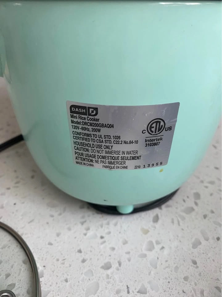 Dash Mini Rice Cooker - photo 4