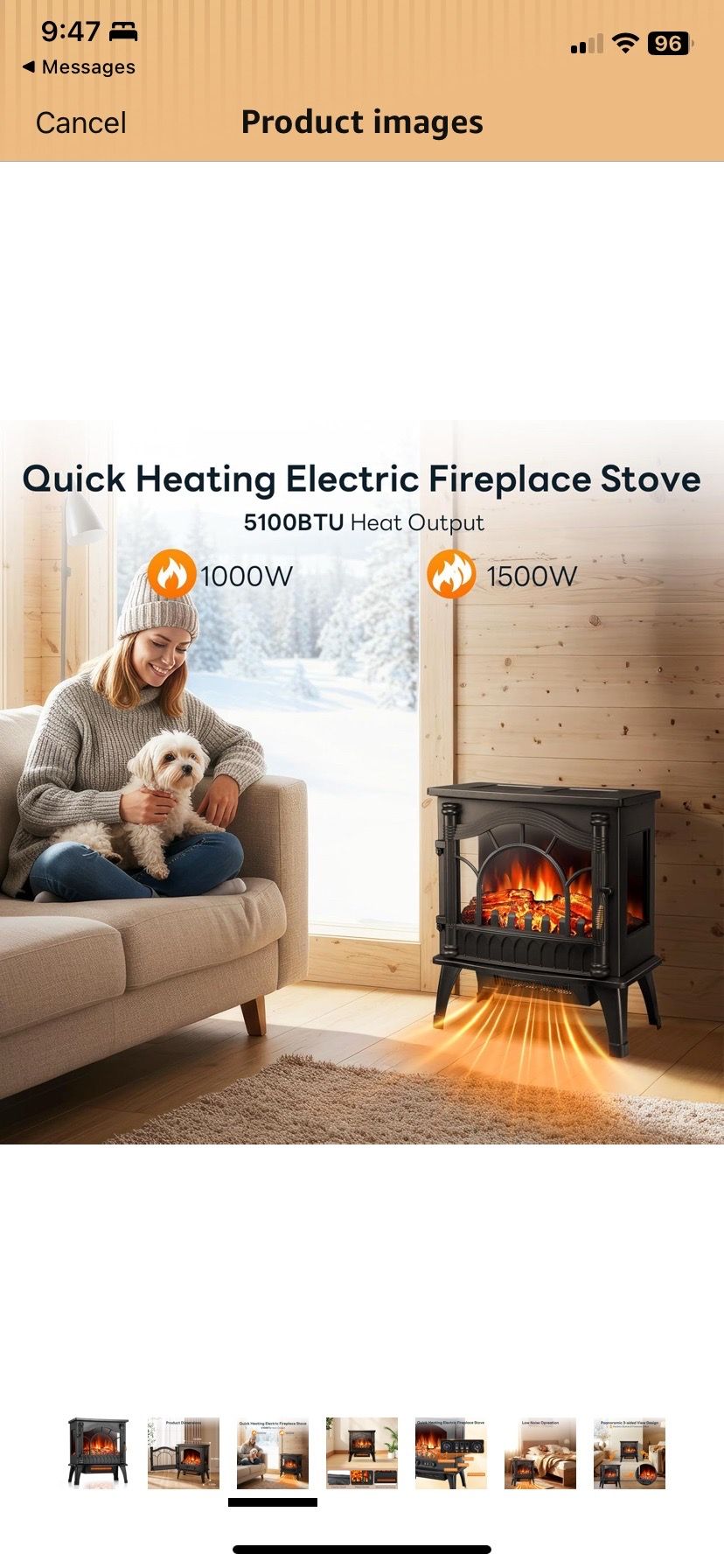 Electric Heater- NEW IN BOX - photo 3