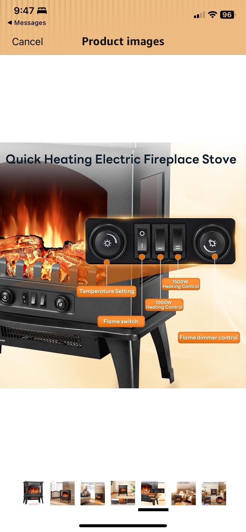 Electric Heater- NEW IN BOX - photo 5