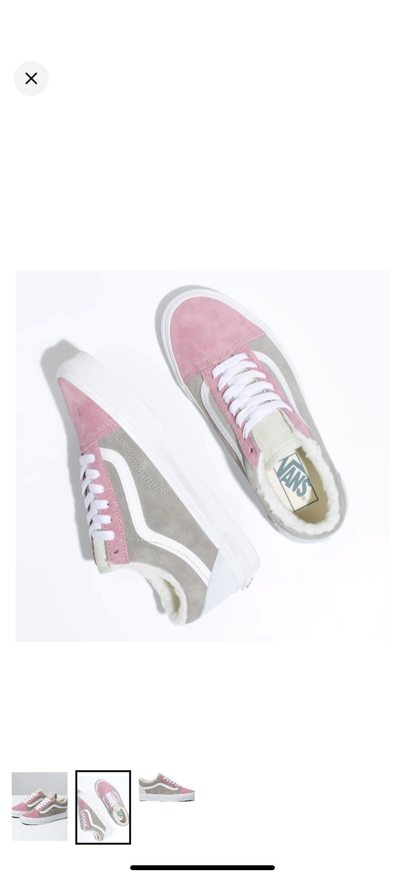 Vans Old Skool Pig Suede Sherpa Shoe - photo 2