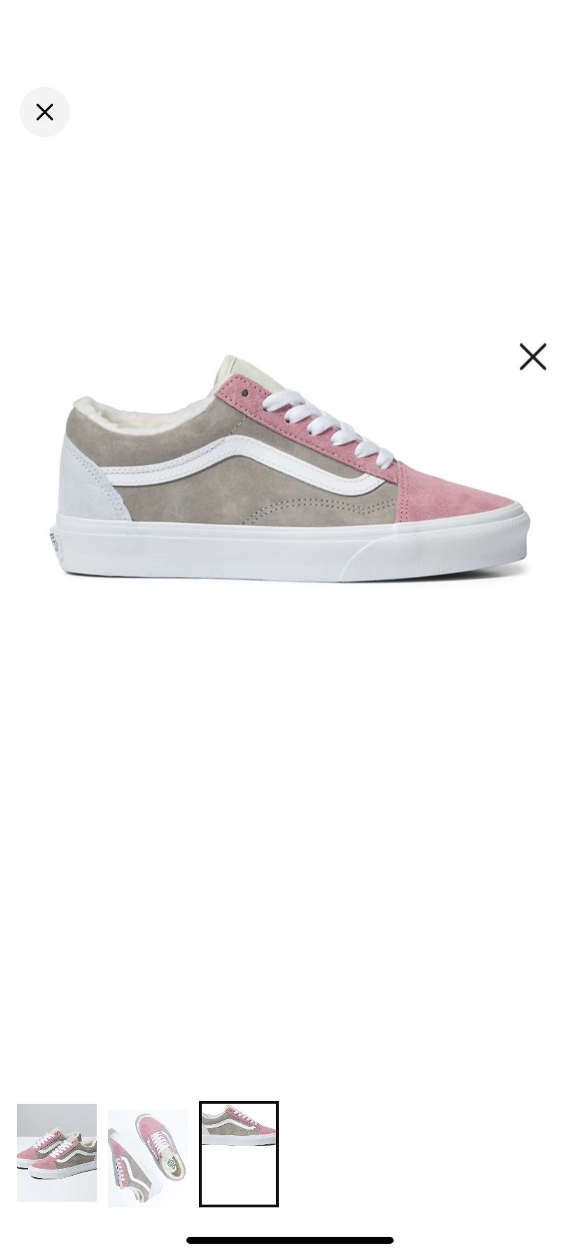 Vans Old Skool Pig Suede Sherpa Shoe - photo 3