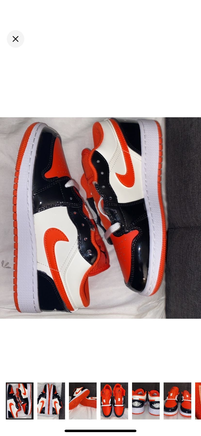 Air Jordan 1 Low “Halloween” Size 3.5Y