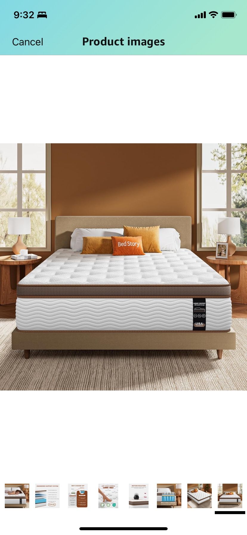 NWT BedStory Premium 12 Inch King Hybrid Mattress - photo 2