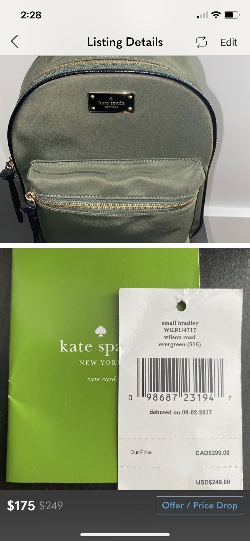 Kate Spade Small Bradley Wilson Road - photo 3