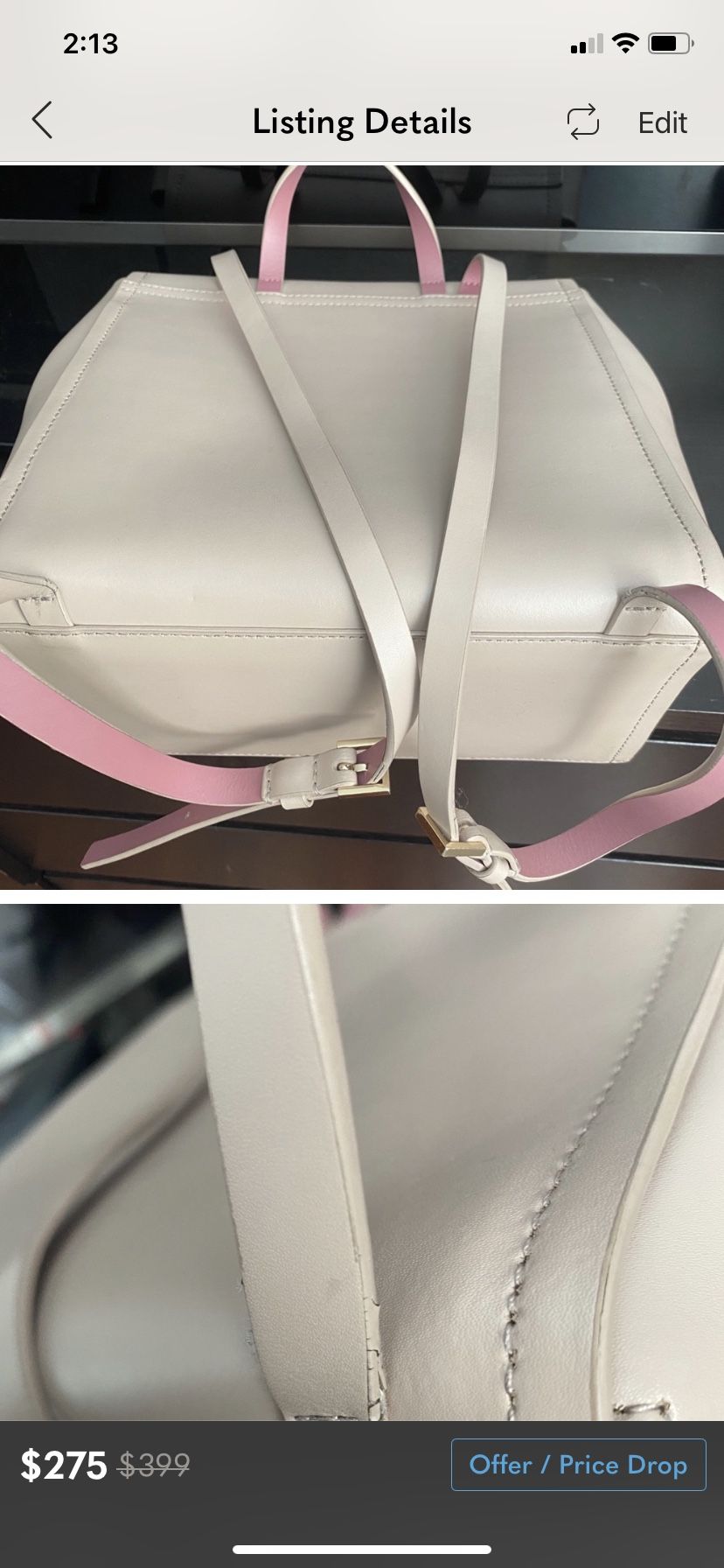 Kate Spade Leather Backpack - photo 2