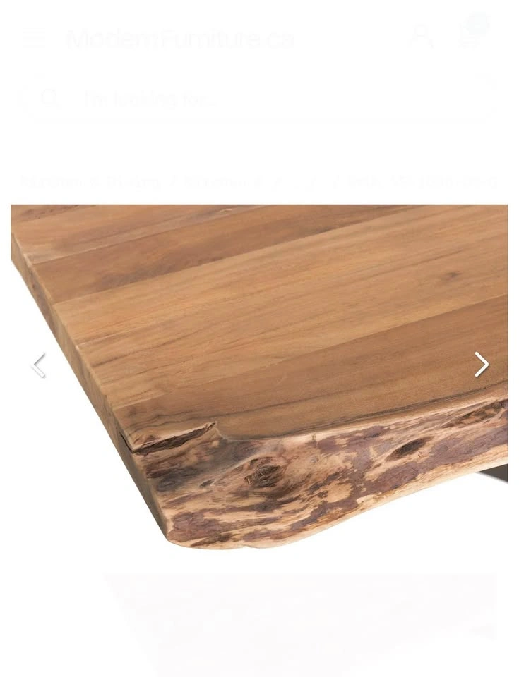 Moe’s Bent Dining Table (Large - Smoked) BNIB - photo 4