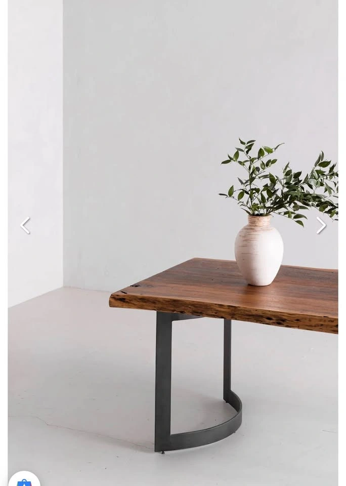 Moe’s Bent Dining Table (Large - Smoked) BNIB - photo 5