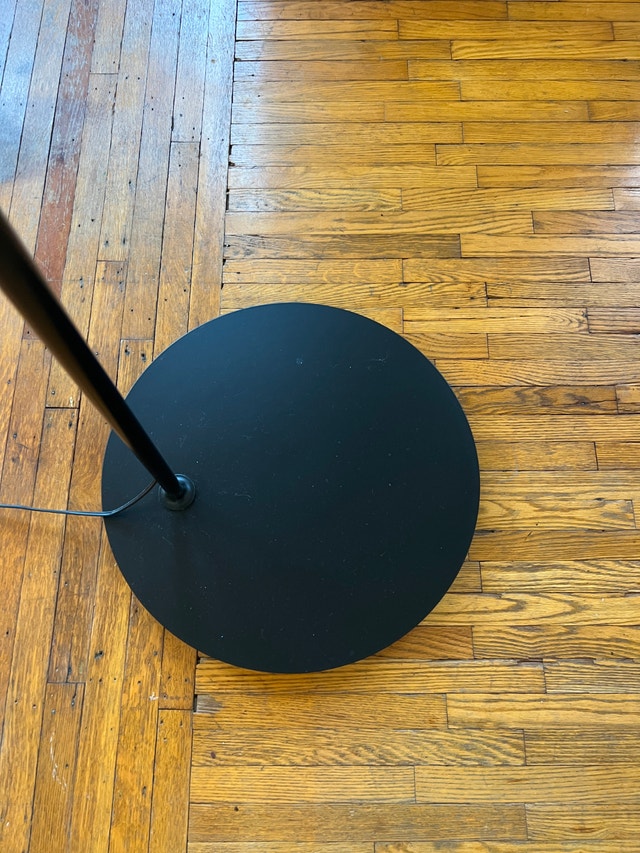 Ikea Skaftet arched black lamp for Sale - photo 3