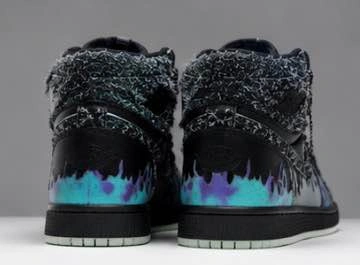 Stylish High-Top Sneakers – Unique Flame Design - photo 2