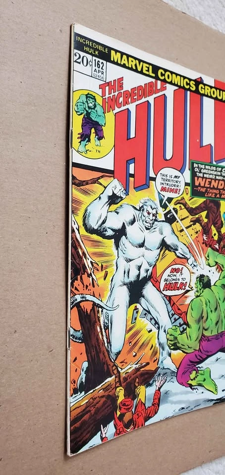 The Incredible Hulk #162 (April 1973) Marvel Comics - photo 2