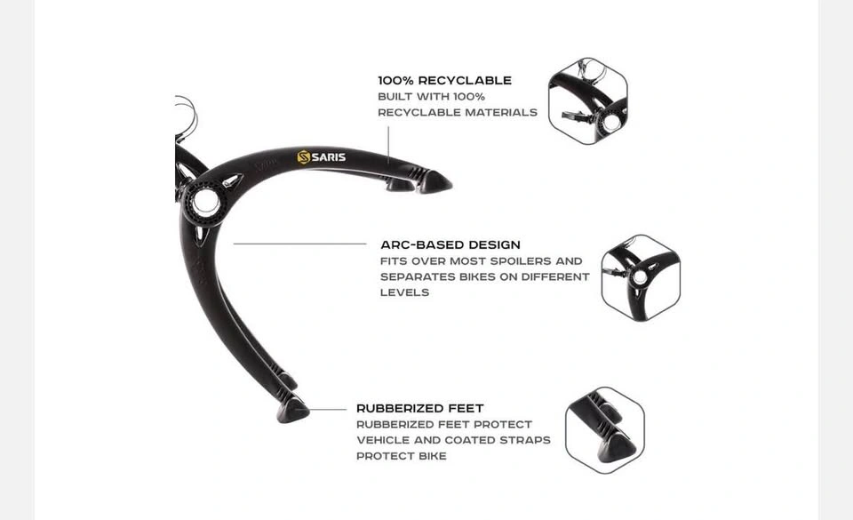 Saris Bones Trunk Rack (2 bikes) - photo 4