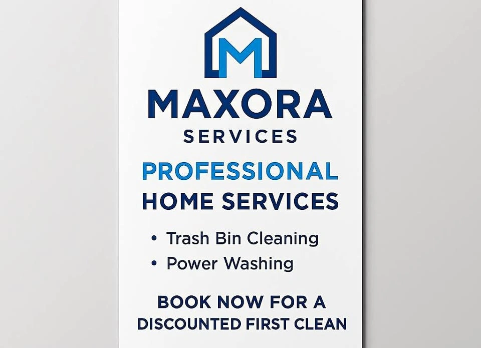 Maxora Home Services - Trash Bin Cleaning & Power Washing