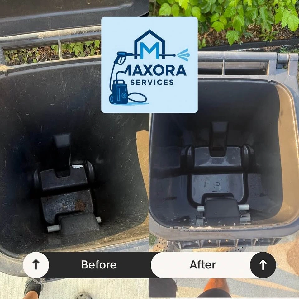Maxora Home Services - Trash Bin Cleaning & Power Washing - photo 4