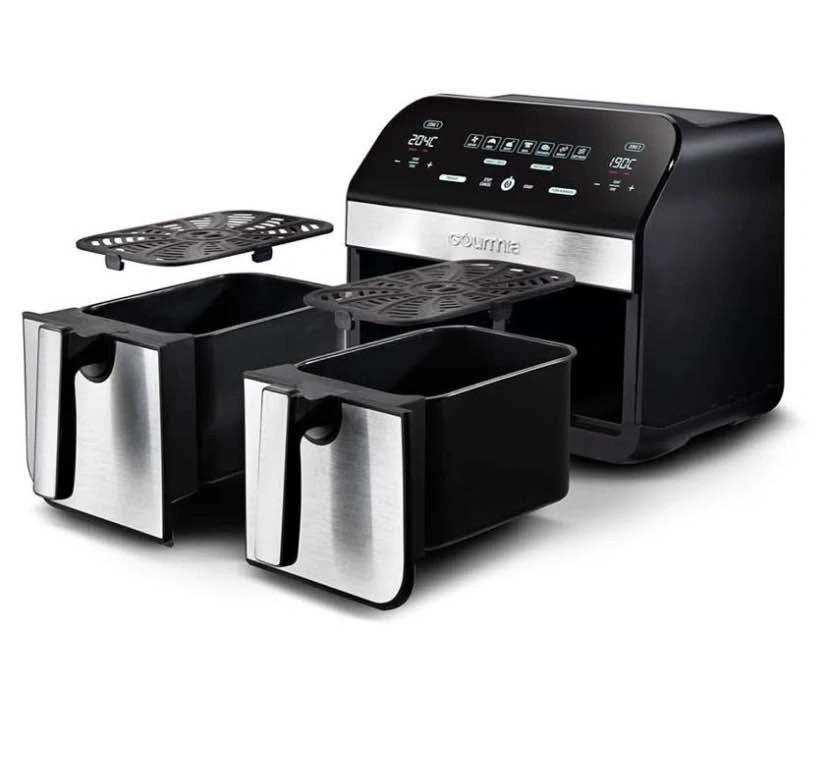 Gourmia 10-Quart Dual Basket Digital Air Fryer - photo 2