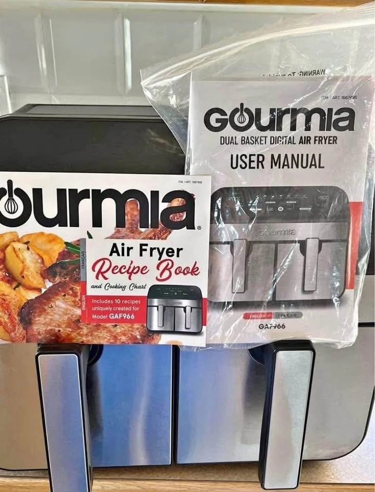 Gourmia 10-Quart Dual Basket Digital Air Fryer - photo 3