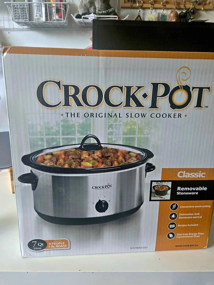 🍲New Crock-Pot 7 Quart Slow Cooker (Unused in Box)