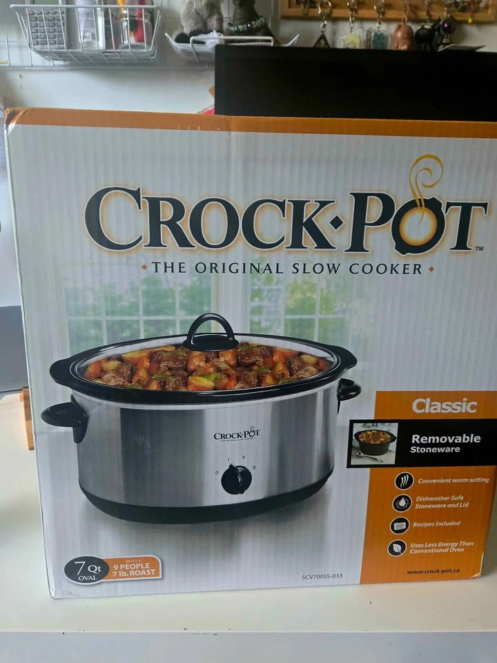 🍲New Crock-Pot 7 Quart Slow Cooker (Unused in Box) - photo 4