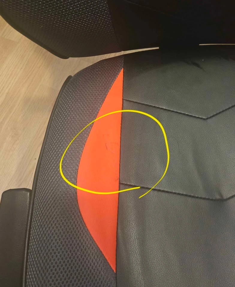 Gaming Desk Chair Office Chair Red & Black - photo 2