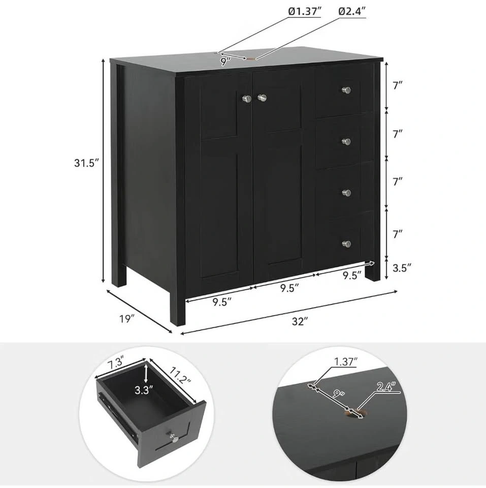 Brand new Bathroom Vanity Cabinet with drawers - photo 2
