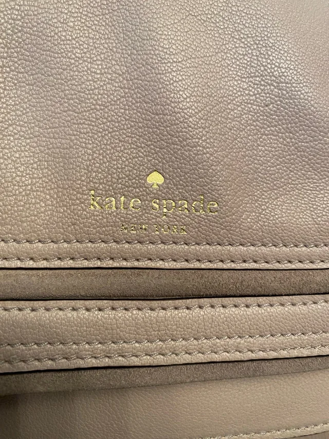 Kate Spade leather and suede crossbody bag image indicator(2)