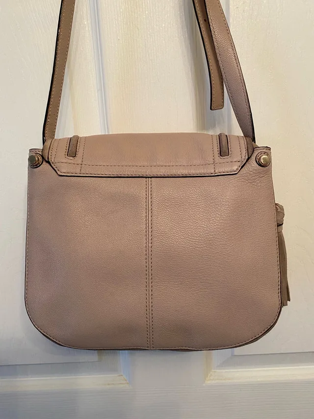 Kate Spade leather and suede crossbody bag image indicator(6)