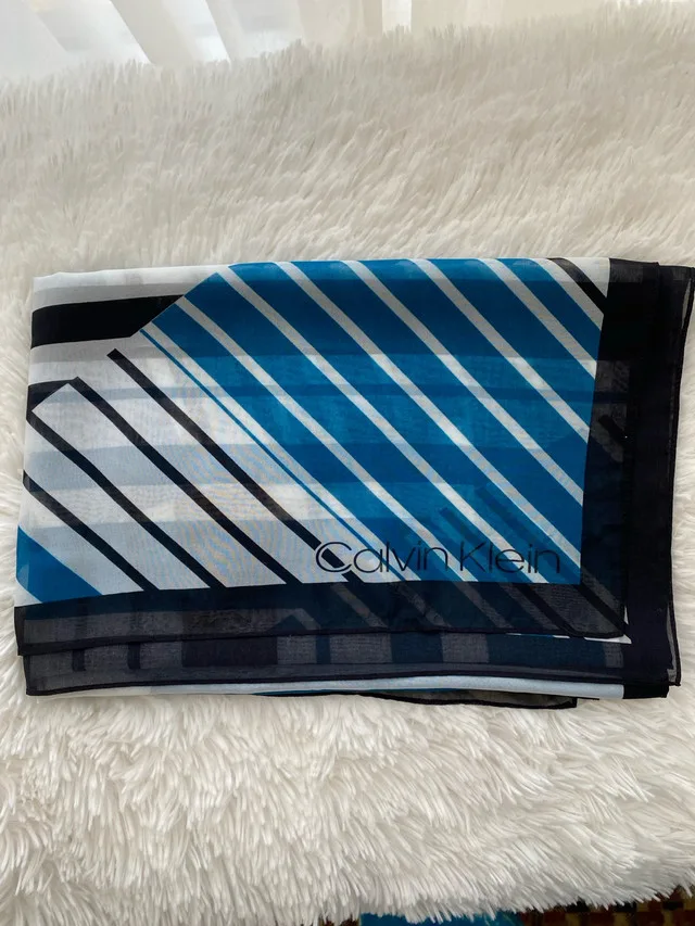 Calvin Klein scarf— 27”x72” thumbnail