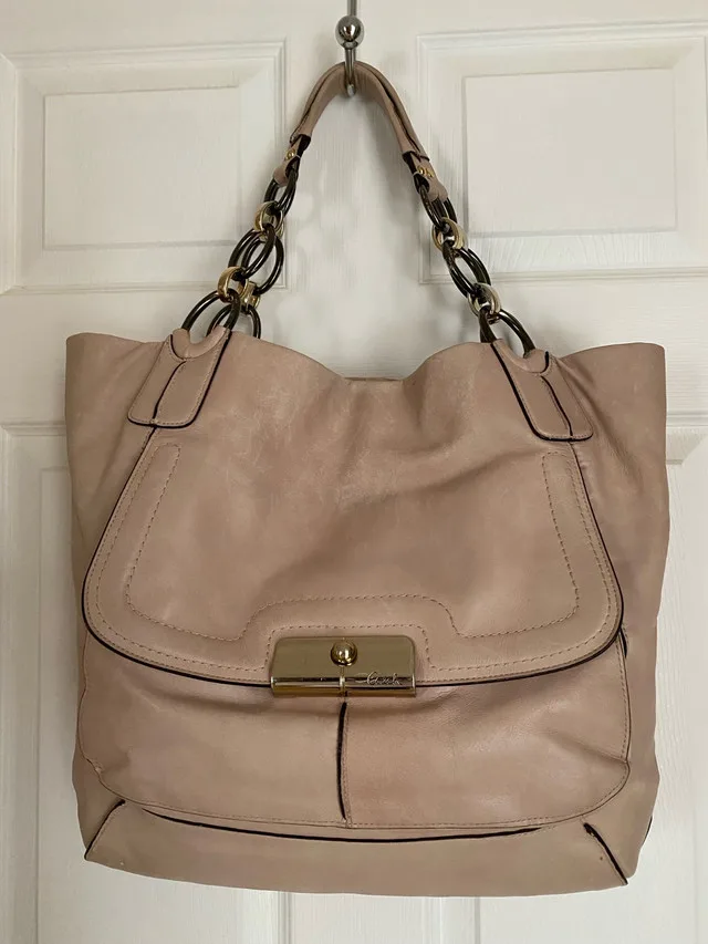 Authentic Coach leather purse thumbnail