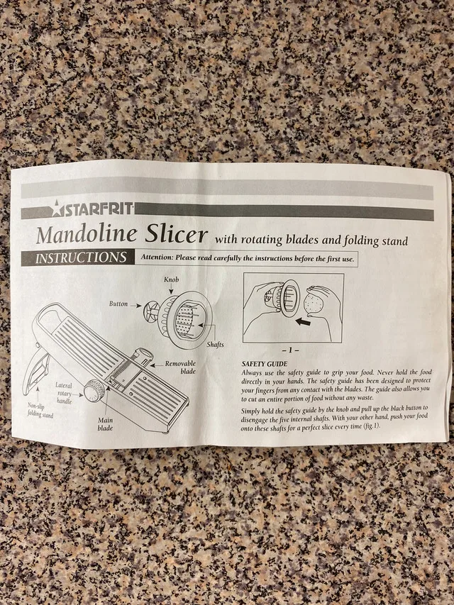 Mandolin slicer image indicator(8)