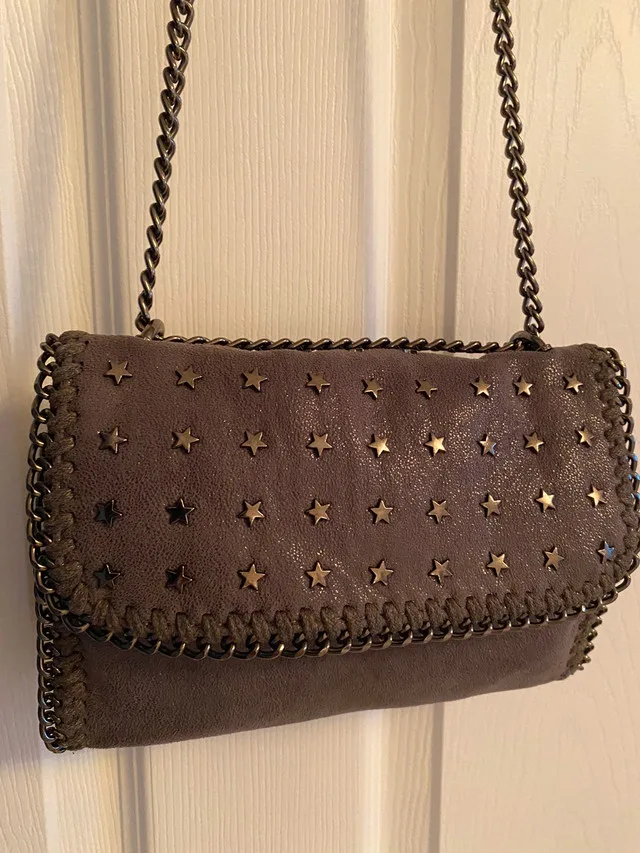 Crossbody suede purse bag thumbnail