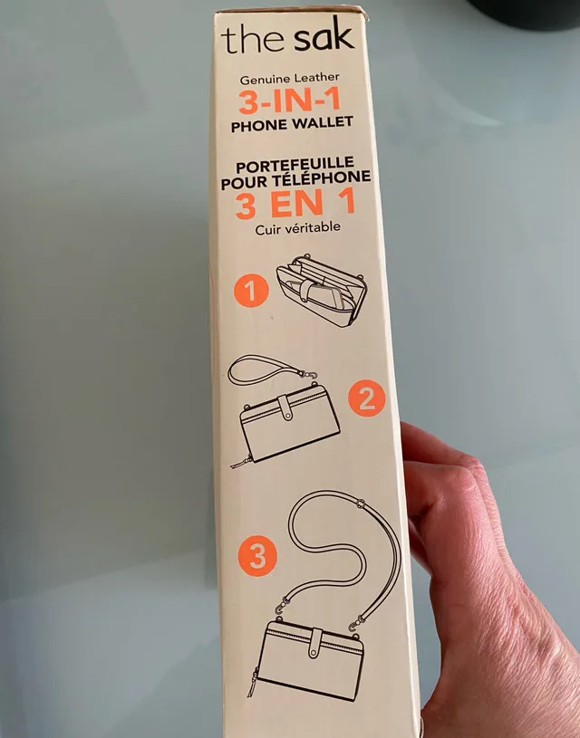 The Sak - new with tags— crossbody wallet wristlet image indicator(5)