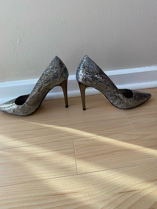 Gold and silver Town Shoes size 36 - photo 3