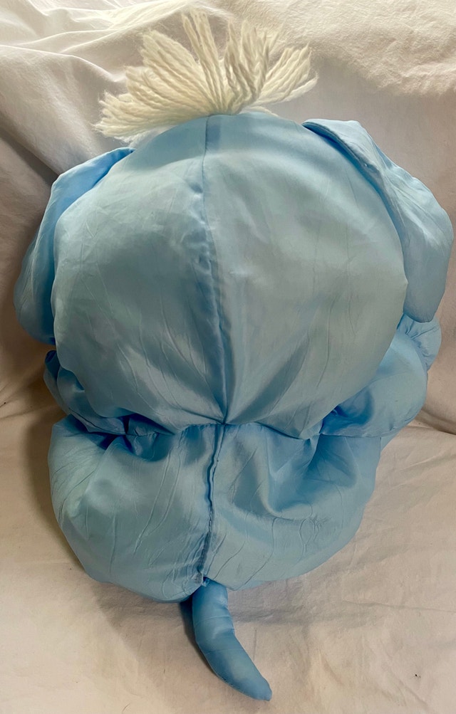 Vintage Fisher-Price Puffalump Blue Puppy Dog Plush - photo 2