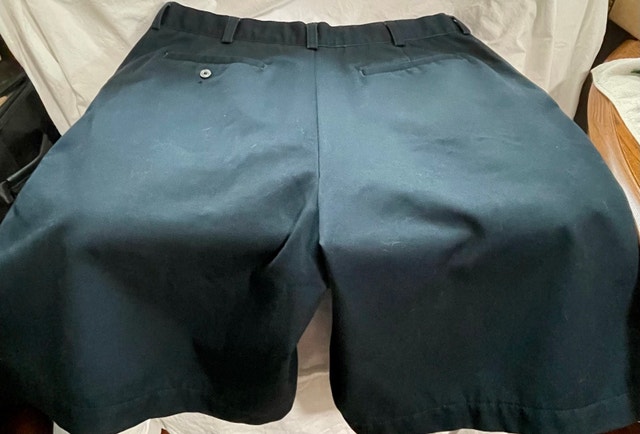 Nike Golf Size 36 Flat-Front Shorts - Navy Blue - photo 2