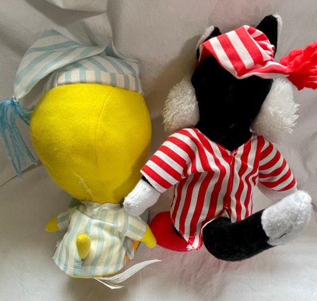 Set of Vintage Looney Tunes Plush - Tweety Bird & Sylvester - photo 2