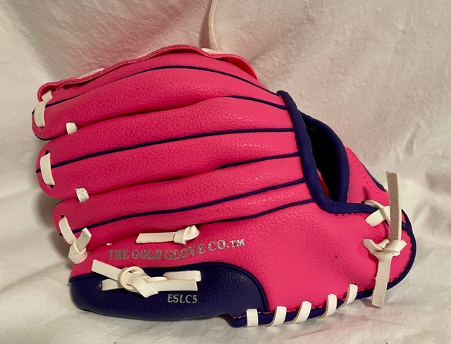 Rawlings 9" Youth Players Series Glove - Pink & Purple - photo 3