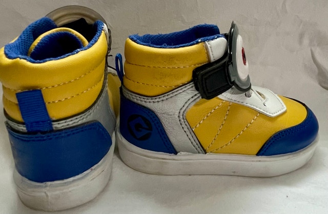 Size 5 Despicable Me Minions Toddler High-Top Sneakers - photo 2